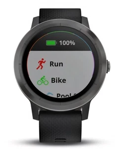 Smartwatch Garmin Vivoactiv 3 Gps Pay Con Scatolo E Accessori Con 2 Cinturini - Imagen 1 de 6