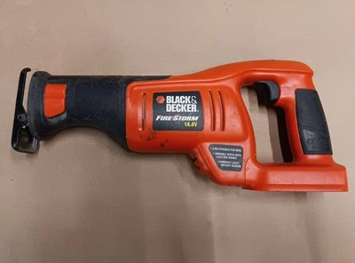 Black & Decker Firestorm CRS144 Cordless 14.4V Reciprocating Saw Bare Tool ONLY  - Image 1 of 4