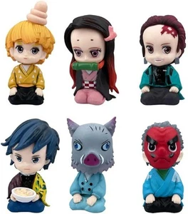 6 Demon Slayer Figure Version Q Seating Fourth Generation Demon Slayer 8 Cm - Picture 1 of 4