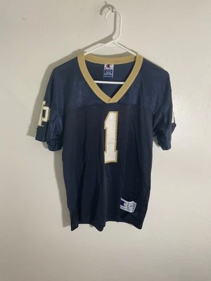 Camiseta deportiva juvenil Notre Dame 1 auténtica talla juvenil L (14-16) Foto 1 de 4