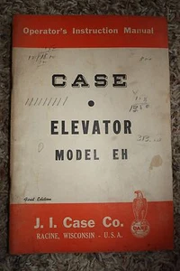 J.I. Case Bedienungsanleitung Aufzug Modell EH - Bild 1 von 2