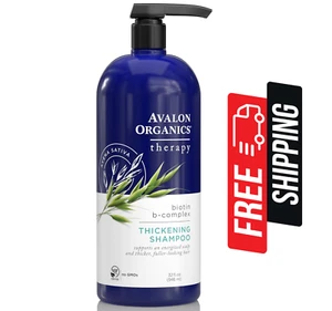 Avalon Organics Therapy Biotin B-Complex Thickening Shampoo, 32 oz - Picture 1 of 8