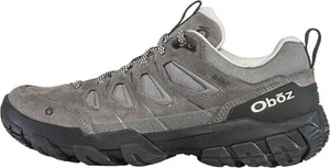 Oboz Sawtooth X Low Waterproof Hiking Shoes sz 8 grey - Picture 1 of 4