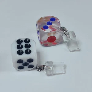 Dice Pendant Mobile Phone Dust Plug Type-c Charging Port Plug Dust Cover - Photo 1/9