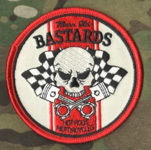 CAFÉ RACER ROCKERS 59 TON-UP-BOY PATCH: OLD BASTARDS HOT RODS MOTORRADCLUB - Bild 1 von 13