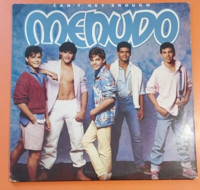 Menudo Can't Get Enough RCA 5727-1-R Robby Draco Rosa / Ricky Martin VG/VG #5356 - Image 1 of 4