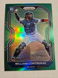 William Contreras - 2021 Prizm Prizms Green Rookie Card - Bild 1 von 2