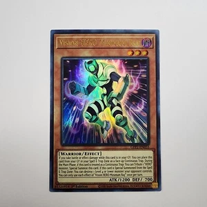 Vision HERO Minimum Ray - GFP2-EN055 - Ultra Rare - NM - 1st ed - Yugioh - Picture 1 of 2