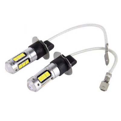 4X H3 30-SMD 4014 LED Bulb XENON White 6500K-Car Fog Light Lamp 12V Quality - Image 1 of 4