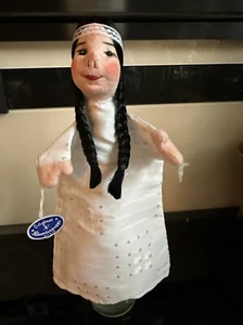 Dresdner Handpuppe Künstlerpuppe Schneewittchen Made in GDR 60 iger Jahre - Bild 1 von 6