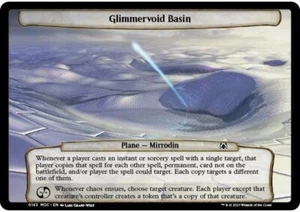 MTG Glimmervoid Basin  - March of the Machine Commander Planechase #143 - Picture 1 of 1