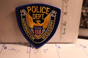 police patch LUMBERTON POLICE MISSISSIPPI - Picture 1 of 1