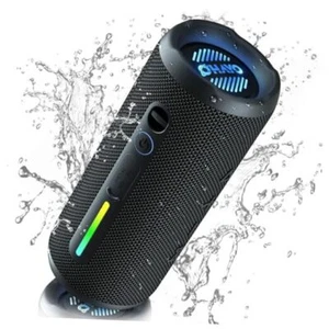 OHAYO Portable Bluetooth Speaker, Wireless Bass Speaker with 24W Loud Black - Picture 1 of 7