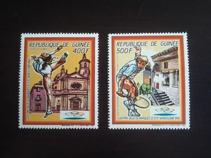 REPUBLICA GUINEA - JUEGOS OLIMPICOS - OLYMPIC GAMES BARCELONA 92 - YVERT A225/26 - Imagen 1 de 1