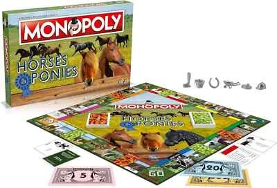 Horses & Ponies Monopoly Board Game - Image 1 of 4