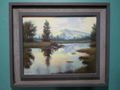 Pintura Original Texas De Colección Óleo Sobre Lienzo Listado Artista Kay Walton Fecha 1984 Foto 1 de 4