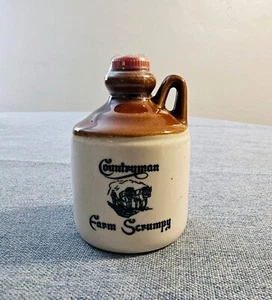 Kernewek Cornwall Stoneware Countryman Farm Scrumpy Miniature Jug-England 3" - Bild 1 von 4