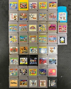 Nintendo GAME BOY Color Soft Random 43 set Junk Japan Mario Donkey Kong Bandai - Picture 1 of 5
