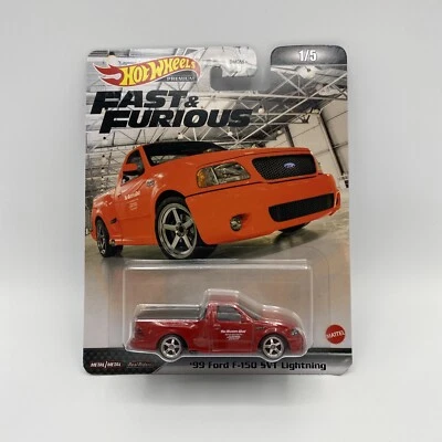 Hot Wheels Retro Entertainment The Fast and the Furious `99 Ford F-150 SVT... - Image 1 of 2