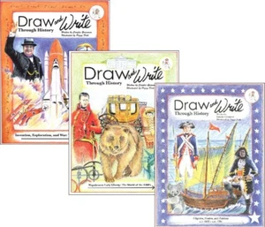 Draw and Write Thru History SET of 3 (Books 4-6) 1492-20th Century - NEW - Picture 1 of 1