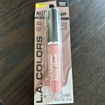 L.A.Colors C68781 • Cuddles Nude Glam • Brillo de labios 0,11 OZ Foto 1 de 3
