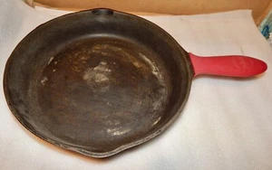 Wagner Ware # 10 11-3/4" Cast Iron 2 Spout Frying Pan Vintage Skillet USA 290G - Picture 1 of 7