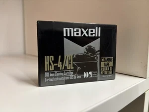 CLEANING CARTRIDGE DAT Maxell HS-4/CL REINIGUNGSBAND DAT neu incellophaniert - Bild 1 von 2