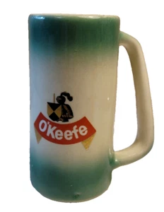 Vintage MCM Laurentian Artware O'Keefe Ceramic 16oz Coffee Tea Beer Mug 5.5'' - Picture 1 of 6