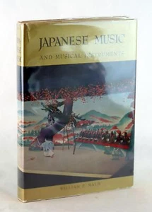 William Malm 1st Ed 1959 Japanese Music and Musical Instruments HC w/DJ - Picture 1 of 11