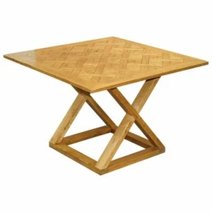 LARGE HALO 150X104CM PEGGED OAK HIGH BAR TABLE TO SEAT 8 - 12 PEOPLE WITH EASE - Picture 1 of 12