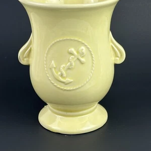Roseville RRP Robinson Ransbottom Pottery Green Vase with Anchor Motif No 403 - Picture 1 of 6