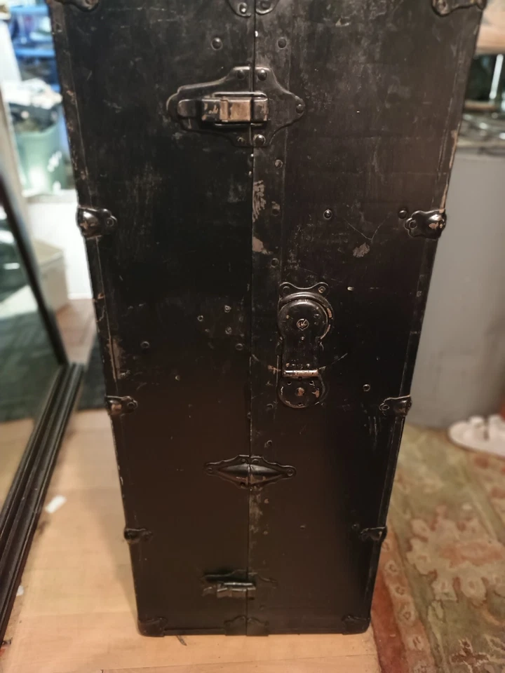 Cofre de viaje antiguo años 20 Foto 1 de 4