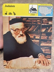 Tarjeta de América 1979 Panariz Judaism Thought & Culture Story  - Imagen 1 de 2