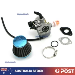 50cc 70cc 90cc 110cc 125cc ATV Dirt Bike Go Kart Carb Carburetor+Air Filter PZ19 - Picture 1 of 8