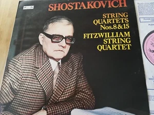 FITZWILLIAM STRING SHOSTAKOVICH-QUARTET 8/15,7/13/14,4,L'Oiseau Lyre NM lps - Picture 1 of 6