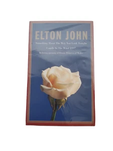 New Vintage 1997 Elton John Tribute To Princes Diana Cassette. - Imagen 1 de 2