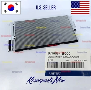 A/C Condenser Cooler 97606IB000 ⭐HANON⭐ 2.0L TURBO Hyundai Elantra-N 2022-2023 - Picture 1 of 3