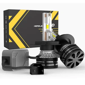  2X H4 9003 LED Headlight Bulbs Conversion Kit High Low Beam White 30000lm 140W - Picture 1 of 8