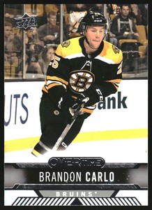 2017-18 Upper Deck Overtime #67 Brandon Carlo   