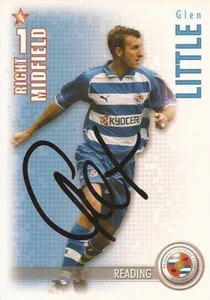 GLEN LITTLE* SIGNED READING 2006/2007 SHOOT OUT CARD+COA - Picture 1 of 1