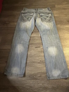 Pepe Jeans Denim Jeans Stylish flap Pocket Men's Size 38x32 - Picture 1 of 10