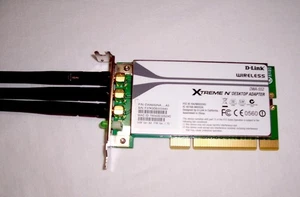 LOT#722 D-LINK PCI XTREME N DESKTOP ADAPTER - EXCEPTIONAL SPEED - NEAR PERFECT! - Afbeelding 1 van 1