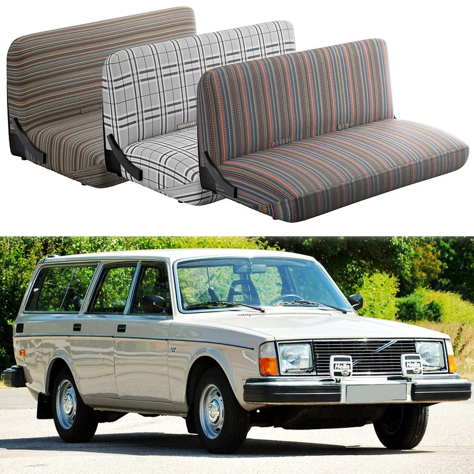 Truck Saddle Blanket Bench Seat Cover Front Rear Full Size For Volvo 145 245 265 Foto 1 de 4