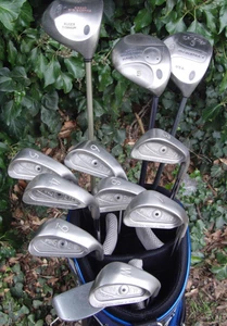 Set of Ping Eye 2 Black Dot 3-PW+ Callaway Driver+ 3 Wood+ 5 Wood+ Putter* - Picture 1 of 9