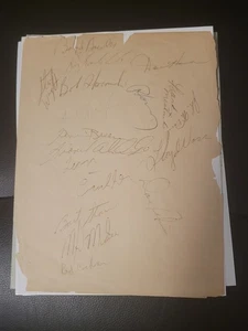 Bart Starr Lionel Aldridge Tommy Joe Crutcher Lloyd Voss SIGNIERT handsigniert - Bild 1 von 21