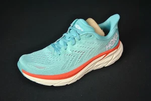 Hoka One W Clifton 8 Women 7.5 B Narrow Teal 10825SSB2C - Picture 1 of 8