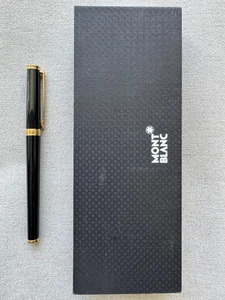 Montblanc Noblesse Oblige Black & Gold Trim Tintenroller & OVP - Bild 1 von 6