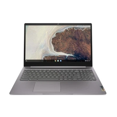 Lenovo IdeaPad 3 15.6" Chromebook Laptop Intel Pentium N6000 8GB 128GB eMMC - Image 1 of 4