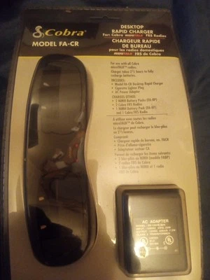 Cobra Model FA-CR Desktop Rapid Charger For Use With Micro Talk Radios - Image 1 of 4