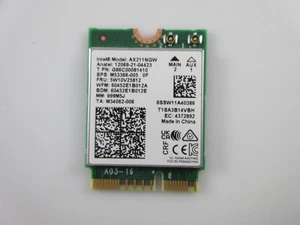 RECEPTOR WIFI INTEL AX211NGW ORIGINAL - Imagen 1 de 1